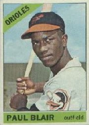 1966 Topps Baseball Cards      048      Paul Blair